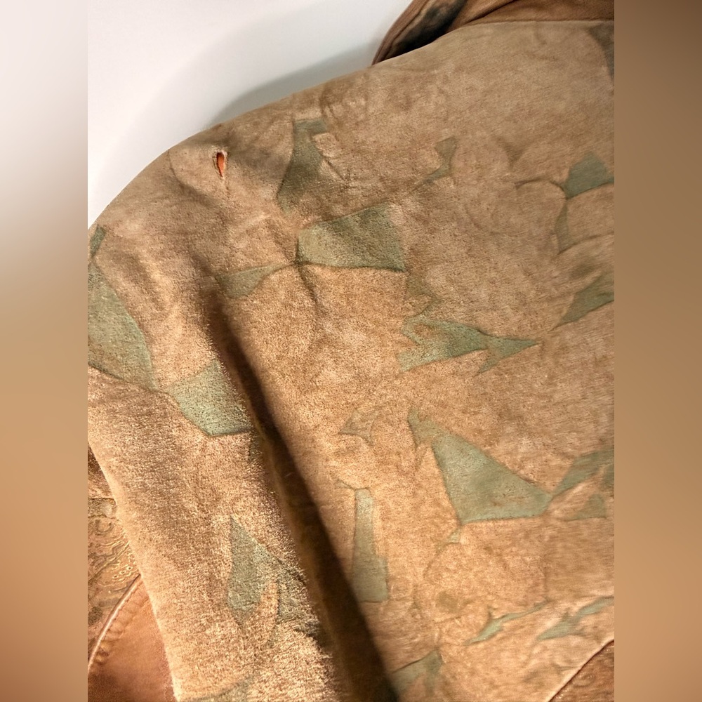 Vintage Patchwork Leather Jacket - image 3